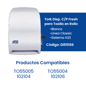 Tork Disp. C/P Fresh para Toalla en Rollo