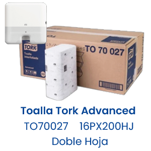 Toalla Tork Advanced 16PX200HJ Doble Hoja