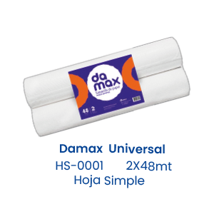 Damax Universal 2X48mt Hoja Simple