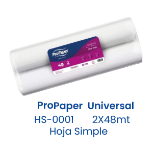ProPaper Universal 2X48mt Hoja Simple