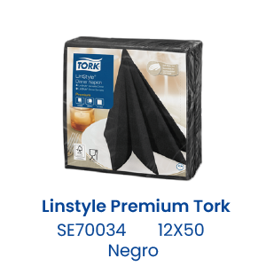 Linstyle Premium Tork 12X50 Negro